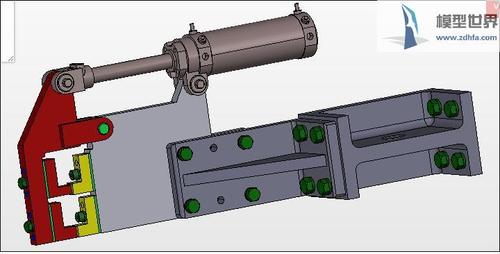 stp格式氣動夾具連桿3d模型實體機械圖,文件包括1個step格式 零件文件